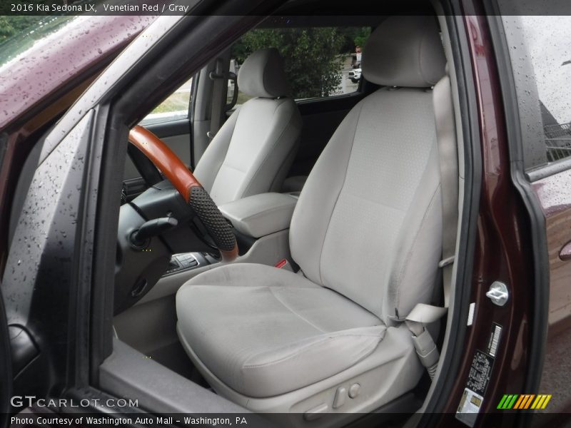 Venetian Red / Gray 2016 Kia Sedona LX
