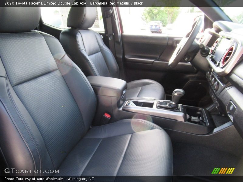 Barcelona Red Metallic / Black 2020 Toyota Tacoma Limited Double Cab 4x4