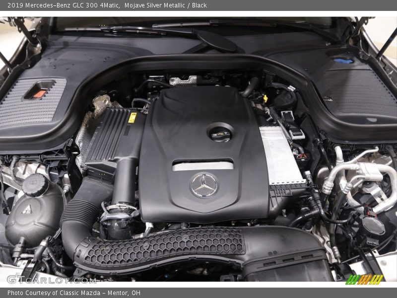Mojave Silver Metallic / Black 2019 Mercedes-Benz GLC 300 4Matic
