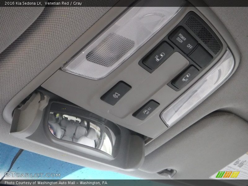 Venetian Red / Gray 2016 Kia Sedona LX