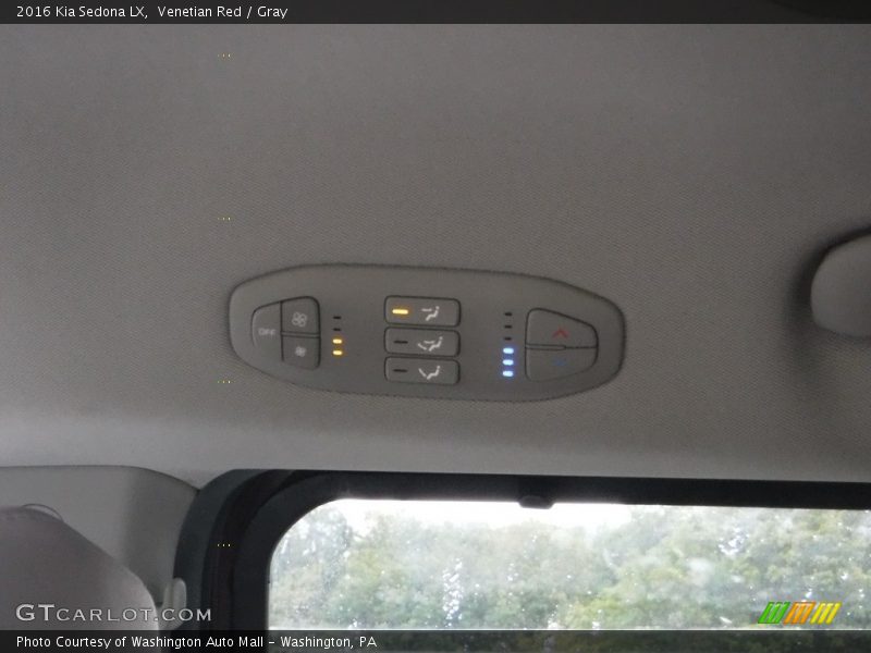 Venetian Red / Gray 2016 Kia Sedona LX