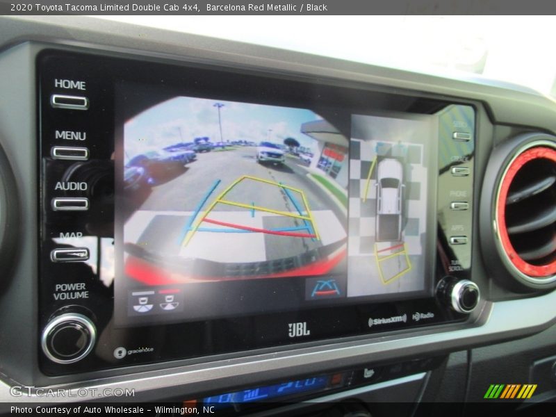Barcelona Red Metallic / Black 2020 Toyota Tacoma Limited Double Cab 4x4