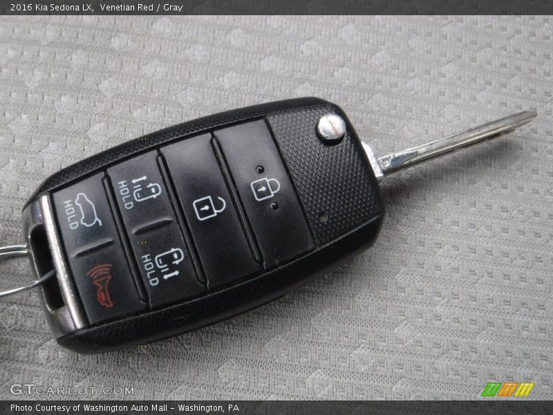 Keys of 2016 Sedona LX