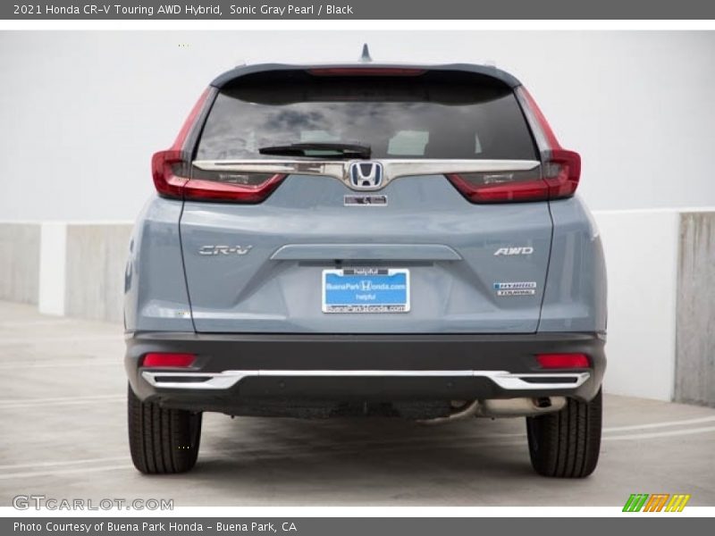 Sonic Gray Pearl / Black 2021 Honda CR-V Touring AWD Hybrid