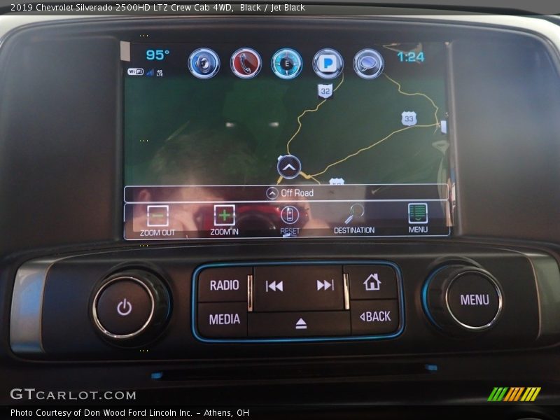 Black / Jet Black 2019 Chevrolet Silverado 2500HD LTZ Crew Cab 4WD