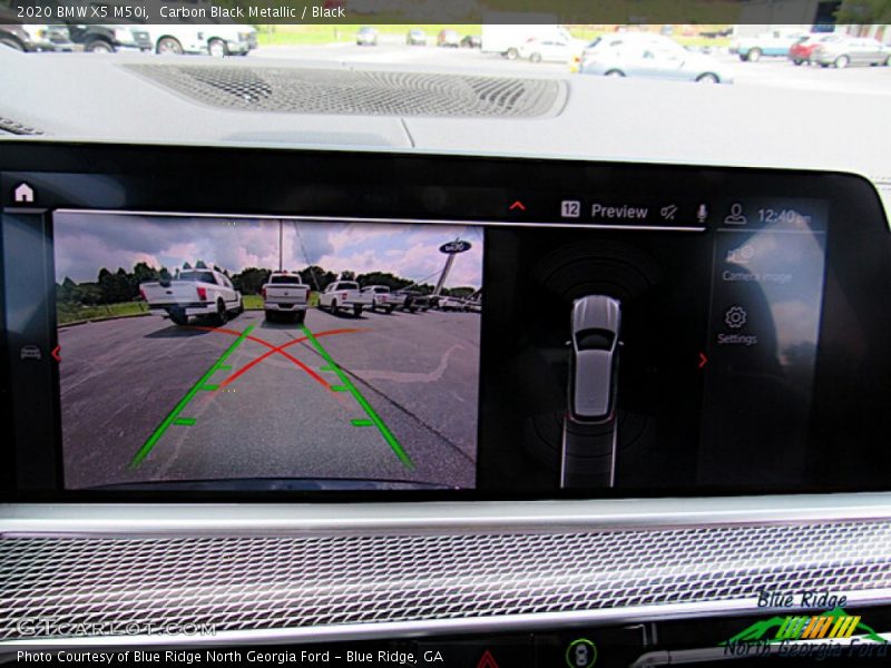 Carbon Black Metallic / Black 2020 BMW X5 M50i