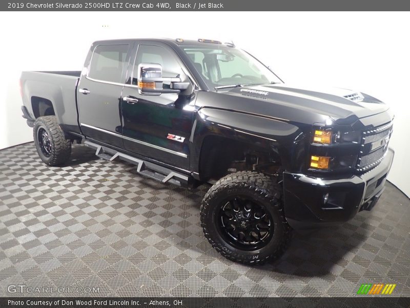 Black / Jet Black 2019 Chevrolet Silverado 2500HD LTZ Crew Cab 4WD