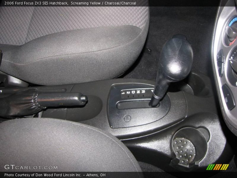 Screaming Yellow / Charcoal/Charcoal 2006 Ford Focus ZX3 SES Hatchback