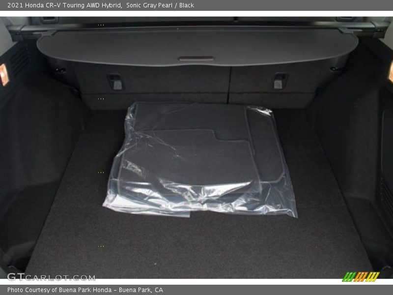 Sonic Gray Pearl / Black 2021 Honda CR-V Touring AWD Hybrid