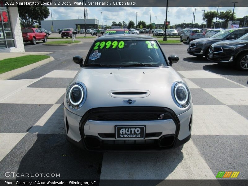 White Silver Metallic / Carbon Black 2022 Mini Hardtop Cooper S 2 Door