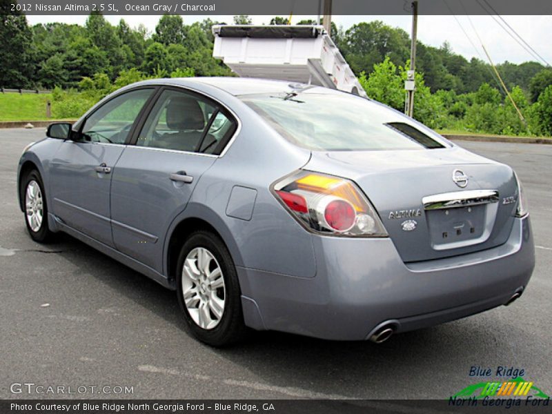 Ocean Gray / Charcoal 2012 Nissan Altima 2.5 SL