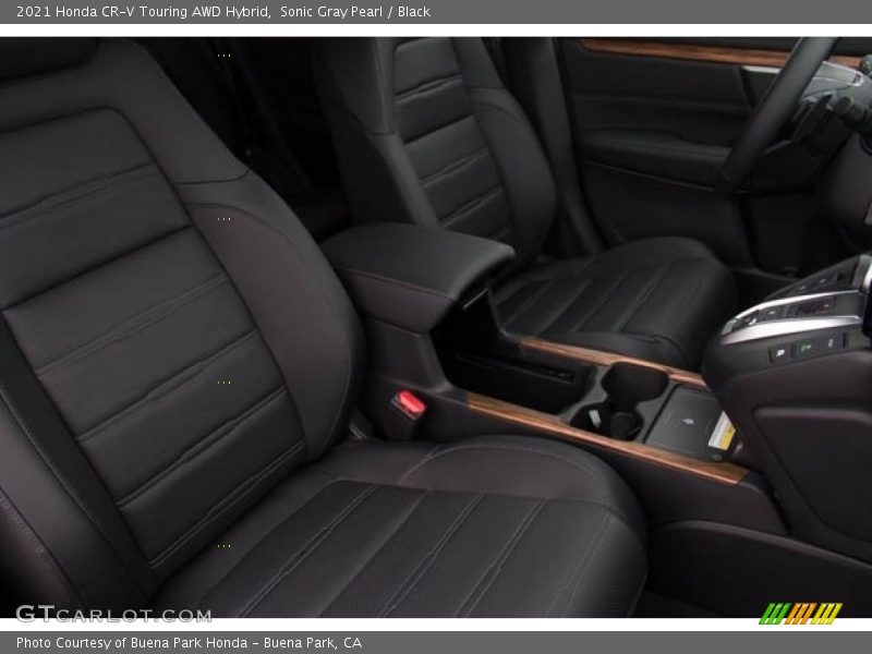 Sonic Gray Pearl / Black 2021 Honda CR-V Touring AWD Hybrid