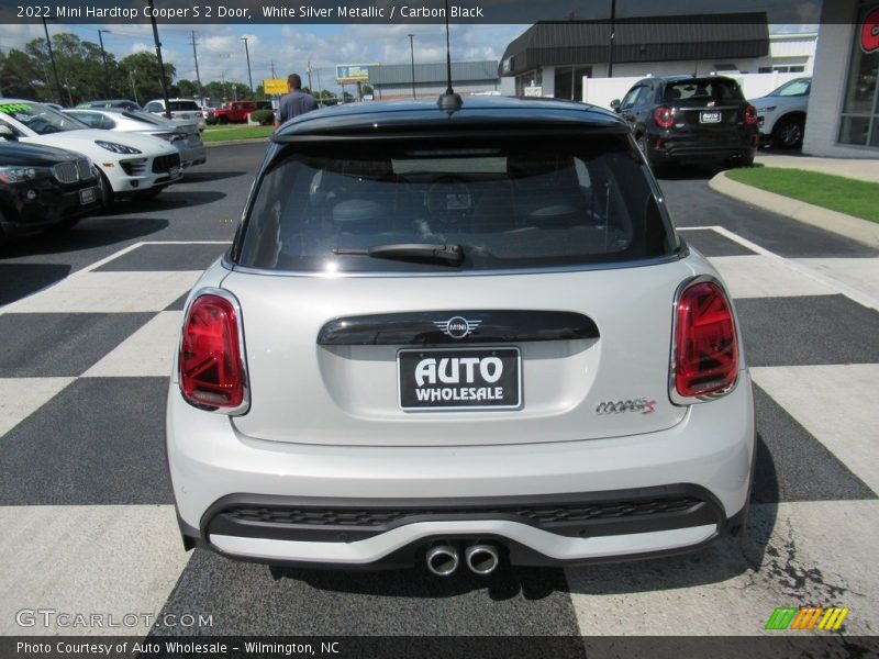 White Silver Metallic / Carbon Black 2022 Mini Hardtop Cooper S 2 Door