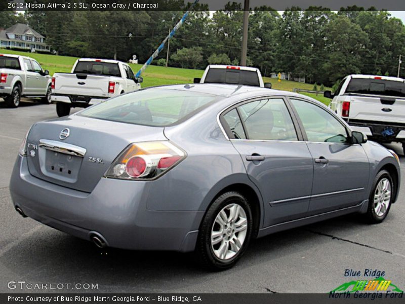 Ocean Gray / Charcoal 2012 Nissan Altima 2.5 SL