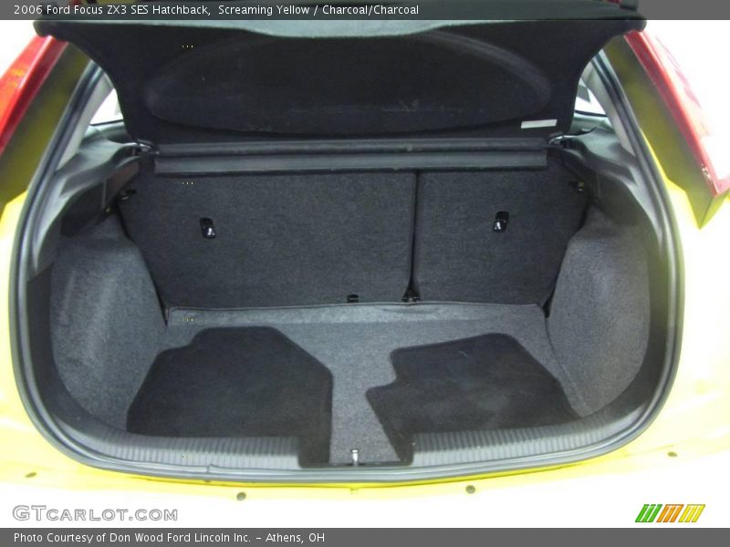 Screaming Yellow / Charcoal/Charcoal 2006 Ford Focus ZX3 SES Hatchback
