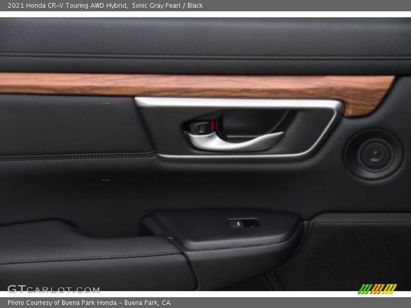 Sonic Gray Pearl / Black 2021 Honda CR-V Touring AWD Hybrid