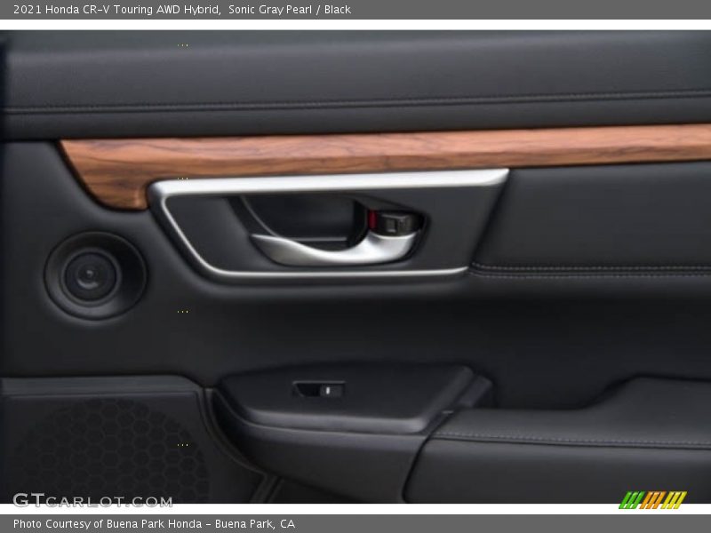 Sonic Gray Pearl / Black 2021 Honda CR-V Touring AWD Hybrid
