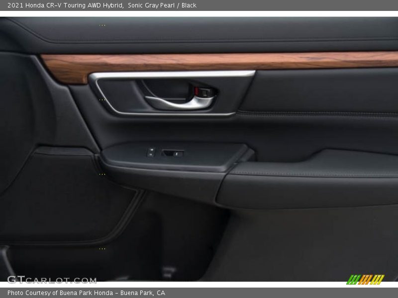 Sonic Gray Pearl / Black 2021 Honda CR-V Touring AWD Hybrid