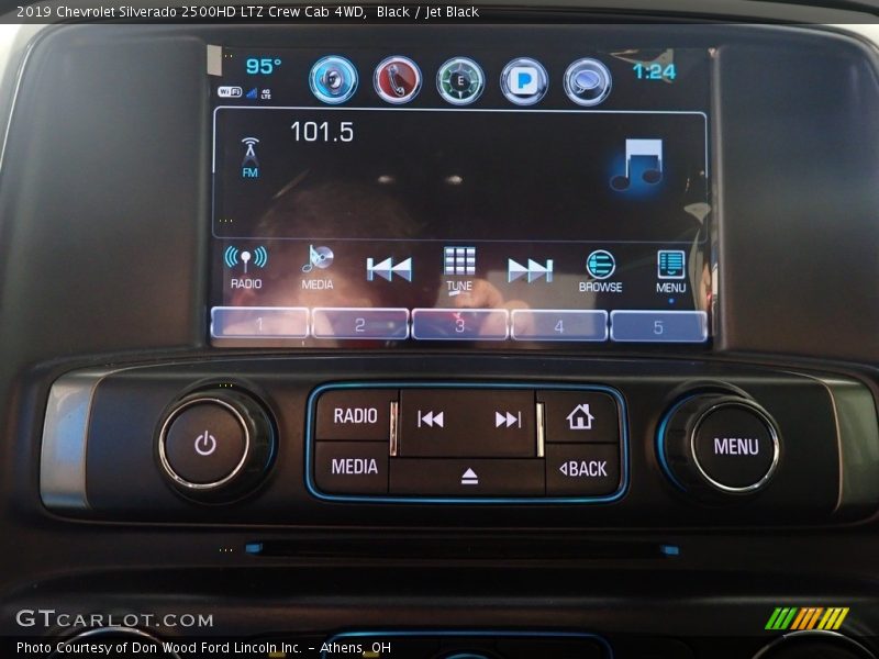 Black / Jet Black 2019 Chevrolet Silverado 2500HD LTZ Crew Cab 4WD