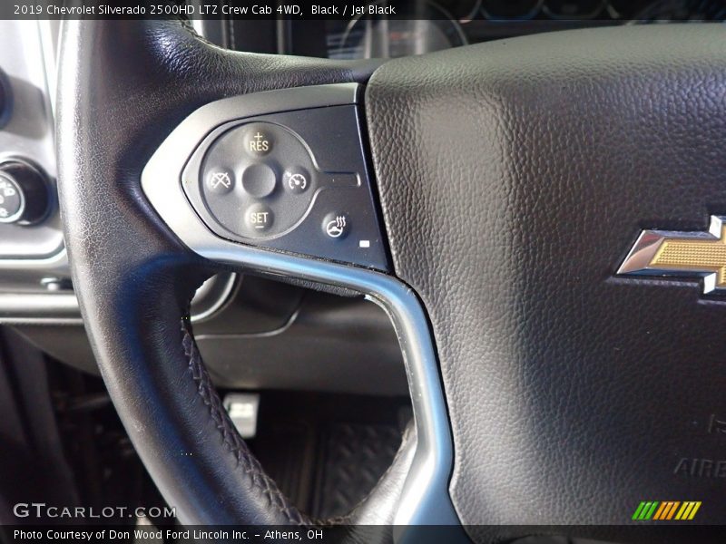 Black / Jet Black 2019 Chevrolet Silverado 2500HD LTZ Crew Cab 4WD