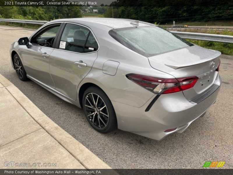Celestial Silver Metallic / Black 2021 Toyota Camry SE