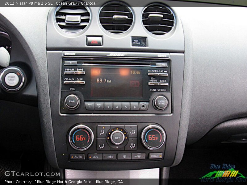 Ocean Gray / Charcoal 2012 Nissan Altima 2.5 SL