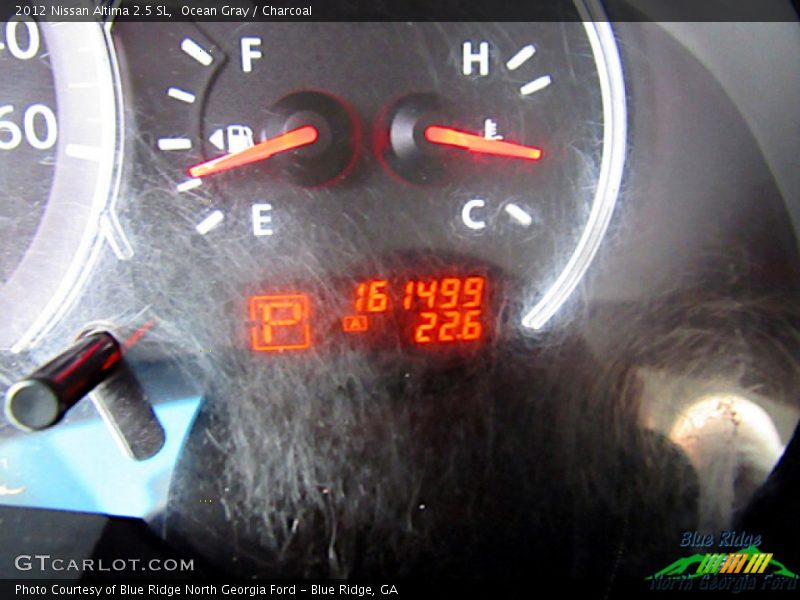 Ocean Gray / Charcoal 2012 Nissan Altima 2.5 SL