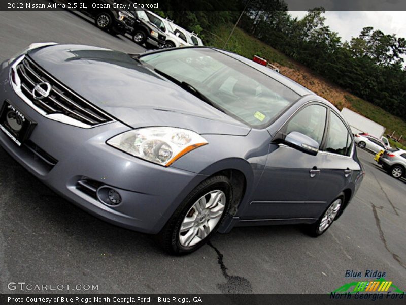 Ocean Gray / Charcoal 2012 Nissan Altima 2.5 SL