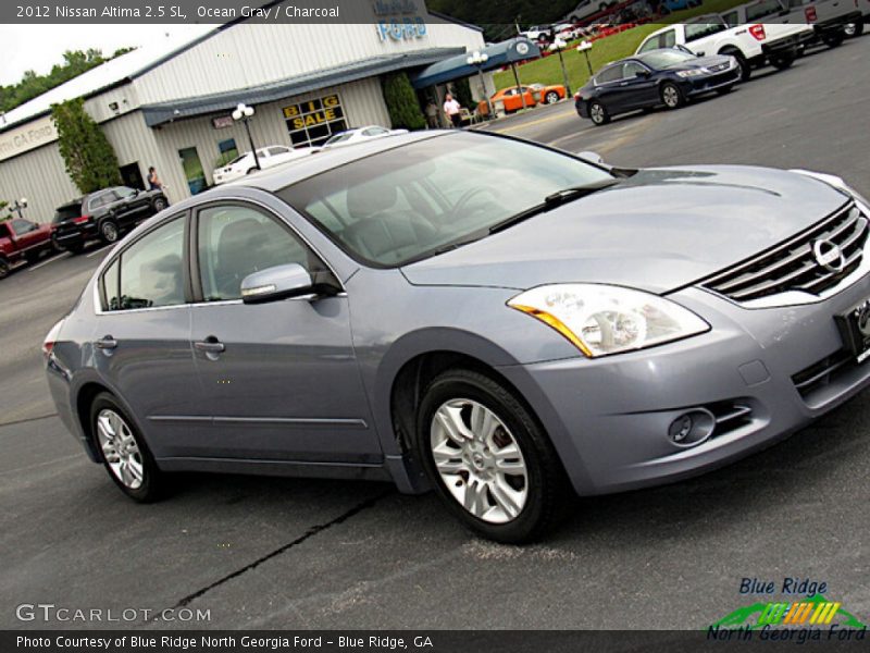 Ocean Gray / Charcoal 2012 Nissan Altima 2.5 SL