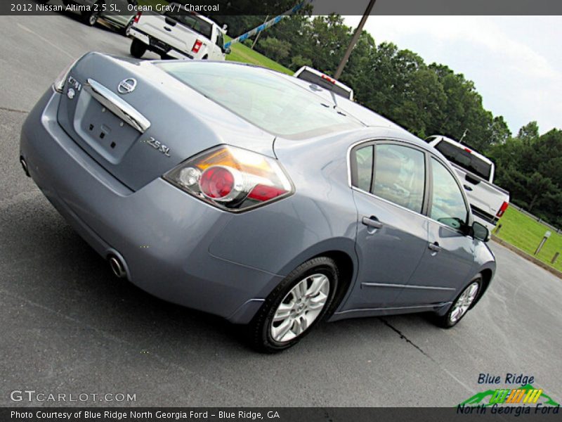 Ocean Gray / Charcoal 2012 Nissan Altima 2.5 SL