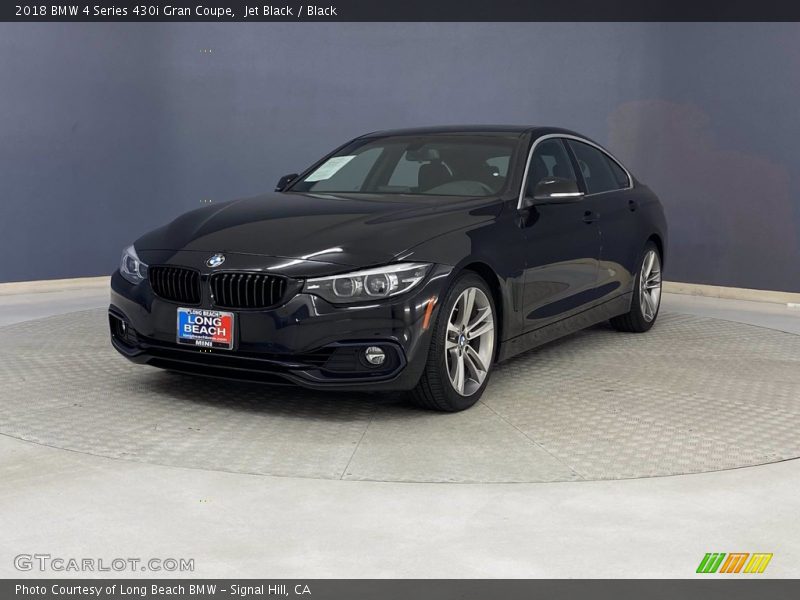 Jet Black / Black 2018 BMW 4 Series 430i Gran Coupe
