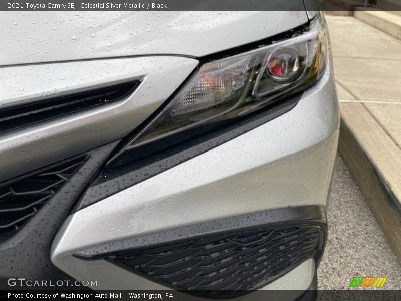 Celestial Silver Metallic / Black 2021 Toyota Camry SE