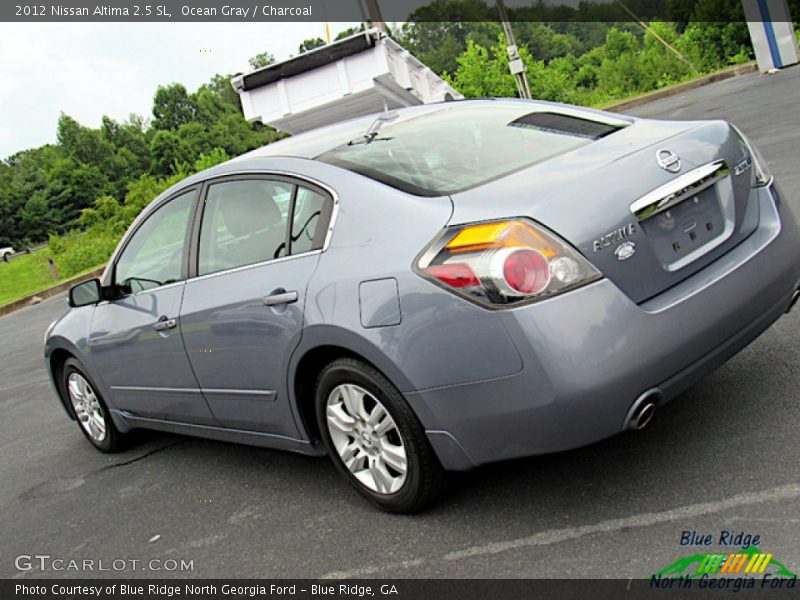 Ocean Gray / Charcoal 2012 Nissan Altima 2.5 SL