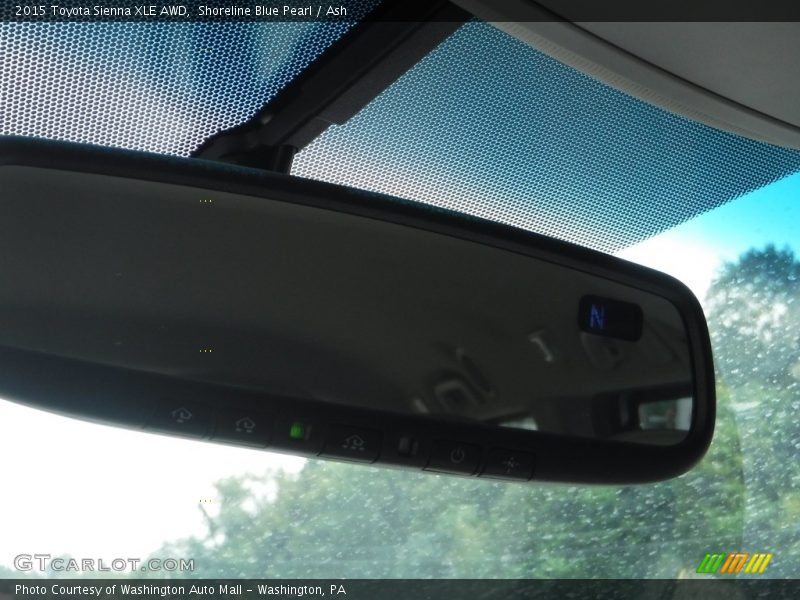 Shoreline Blue Pearl / Ash 2015 Toyota Sienna XLE AWD