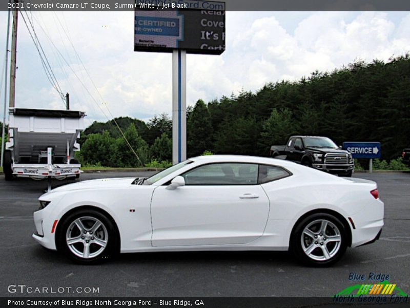 Summit White / Jet Black 2021 Chevrolet Camaro LT Coupe