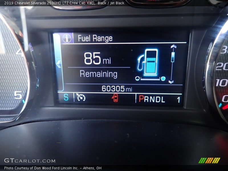 Black / Jet Black 2019 Chevrolet Silverado 2500HD LTZ Crew Cab 4WD