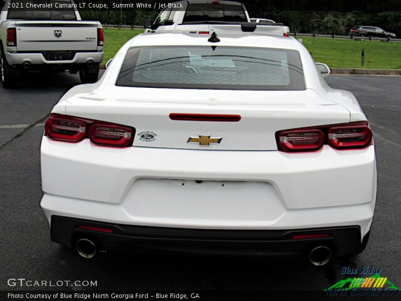 Summit White / Jet Black 2021 Chevrolet Camaro LT Coupe