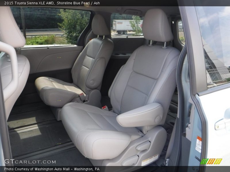 Shoreline Blue Pearl / Ash 2015 Toyota Sienna XLE AWD