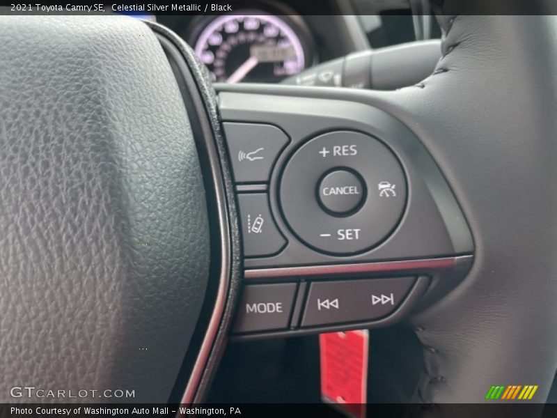 Celestial Silver Metallic / Black 2021 Toyota Camry SE