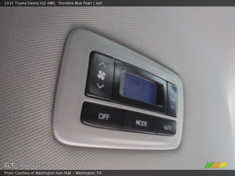 Shoreline Blue Pearl / Ash 2015 Toyota Sienna XLE AWD