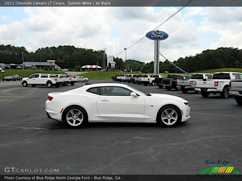 Summit White / Jet Black 2021 Chevrolet Camaro LT Coupe