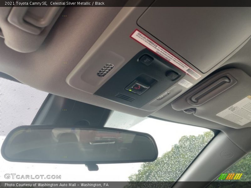Celestial Silver Metallic / Black 2021 Toyota Camry SE