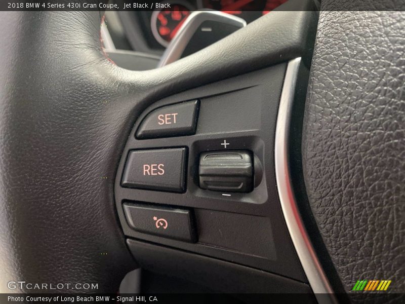 Jet Black / Black 2018 BMW 4 Series 430i Gran Coupe