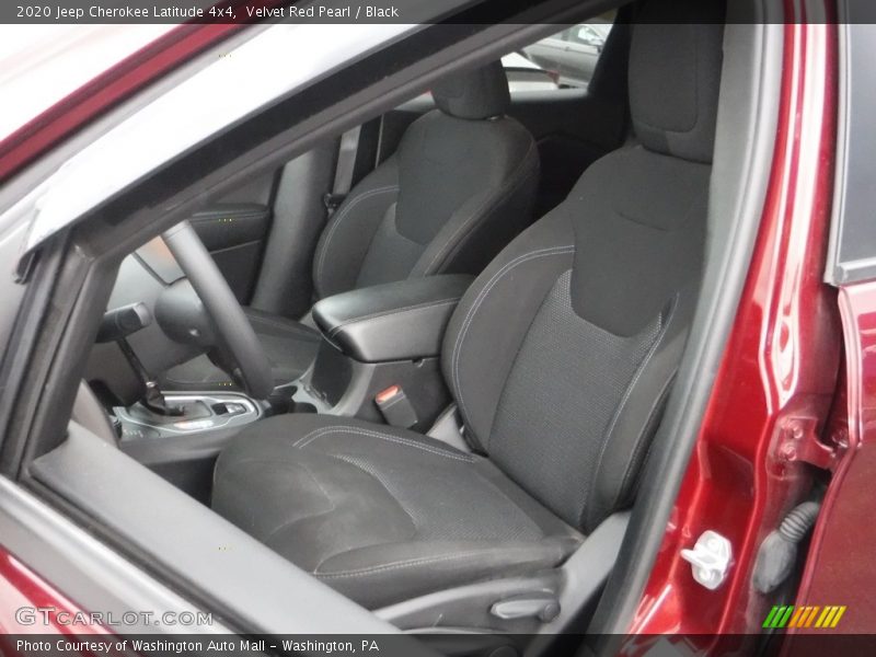Velvet Red Pearl / Black 2020 Jeep Cherokee Latitude 4x4