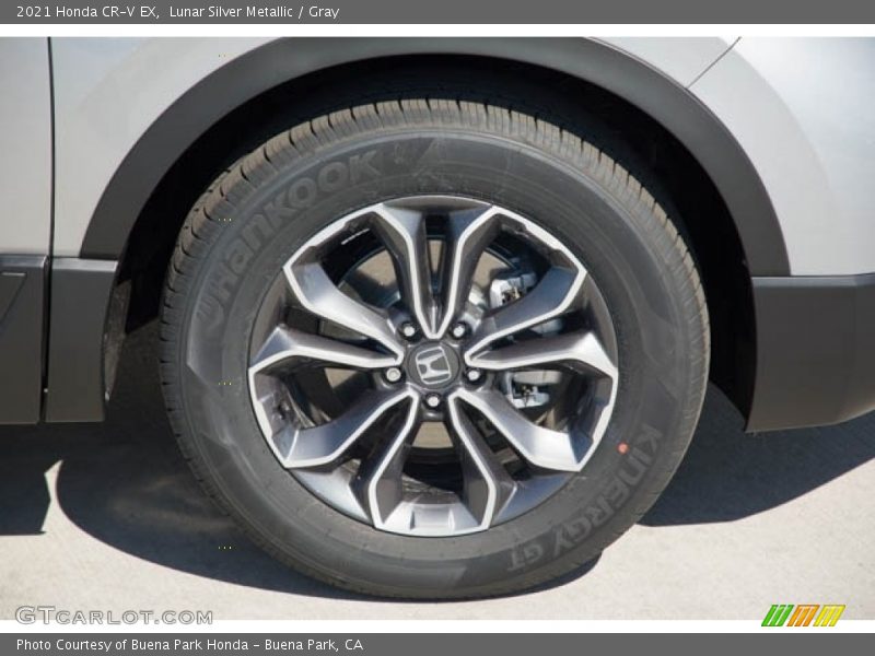 Lunar Silver Metallic / Gray 2021 Honda CR-V EX