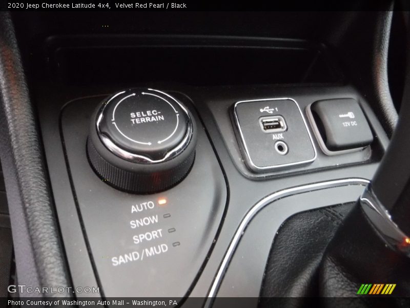 Velvet Red Pearl / Black 2020 Jeep Cherokee Latitude 4x4