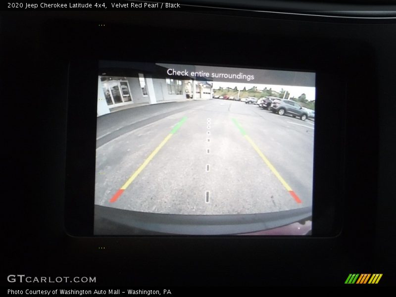 Velvet Red Pearl / Black 2020 Jeep Cherokee Latitude 4x4