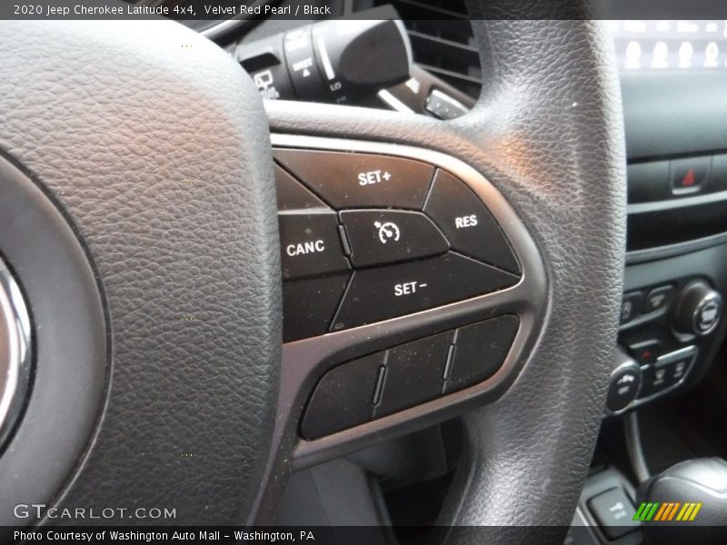 Velvet Red Pearl / Black 2020 Jeep Cherokee Latitude 4x4