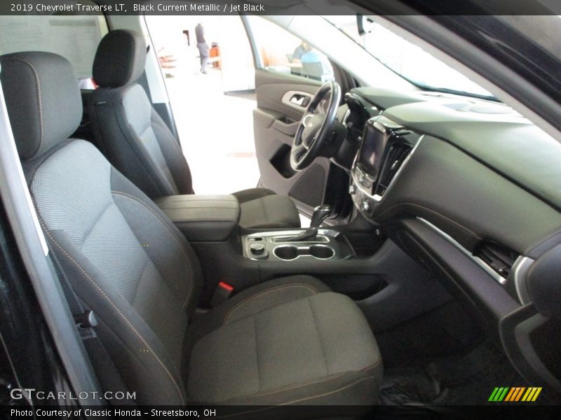 Black Current Metallic / Jet Black 2019 Chevrolet Traverse LT