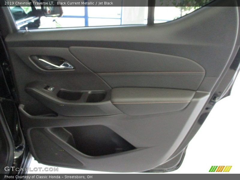 Black Current Metallic / Jet Black 2019 Chevrolet Traverse LT